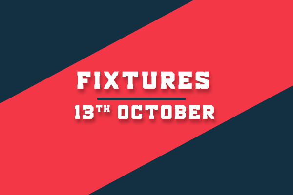 Football Fixtures 13th October 2023 – Football Fixtures Today